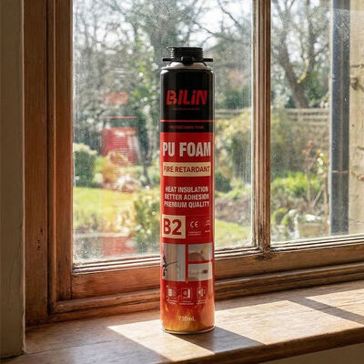 B1 Acoustic and Fire Retardant Polyurethane Foam for Wall Insulation and Pipe Penetrations