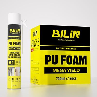 Espuma de expansão de alto rendimento personalizada de curagem rápida PU espuma de expansão