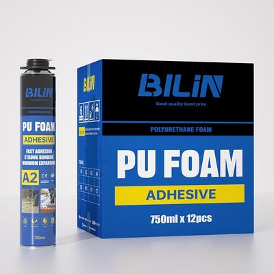 Adesivo de segurança de espuma de PU Isolamento térmico Adesivo de espuma de poliuretano