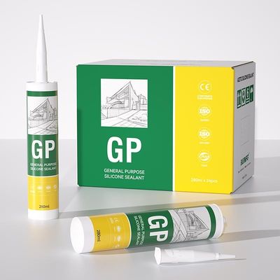 Sealante de silicone de um componente GP 280 ml Sealante de silicone de uso geral