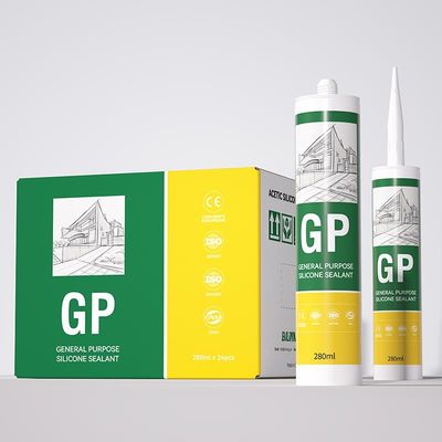 Rainproof GP Sealante de silicone de uso geral fácil de usar e fácil de limpar