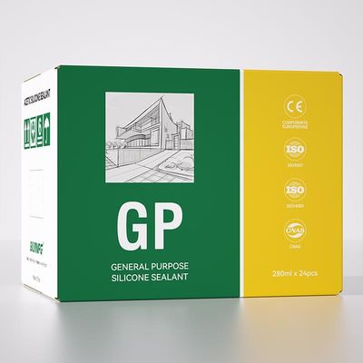 Alta flexibilidade, cura rápida, selante de silicone para janela e porta