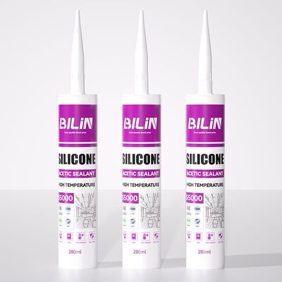 Qualidade Sealante de silicone de acetoxi de componente único, resistente ao ozono, vidro, selante de silicone fábrica