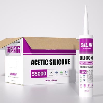 Sealante de silicone adesivo cinza de alta qualidade de alta precisão para vedação de carroçaria de automóveis
