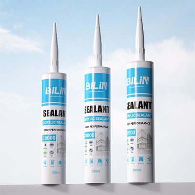 Sealante acrílico de silicone leve para trabalhos de madeira e automóveis Caulk de látex acrílico