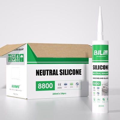 Sealante de silicone neutro impermeável Construção Adesivo estrutural de silicone neutro