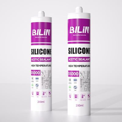 Sealante de silicone acetoxi impermeável Sealante de silicone adesivo transparente