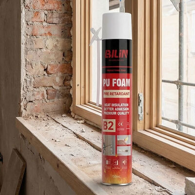 Pistola de Pulverização de Espuma de Poliuretano Resistente ao Fogo B2 de Alto Rendimento para Preenchimento de Lacunas de Proteção Contra Incêndio