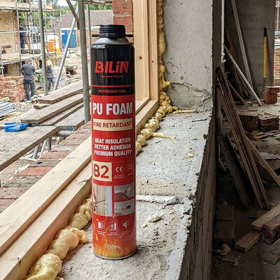 Compra em Lote Espuma Expansiva Retardante de Fogo de 750ml Aplicada com Pistola Fábrica de Espuma de Poliuretano B2B na China