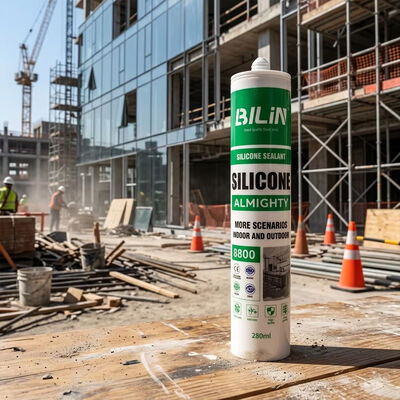 Qualidade 280 ml selante de silicone neutro super pegajoso selante de silicone não corrosivo adequado para superfícies de vidro, metal e plástico fábrica