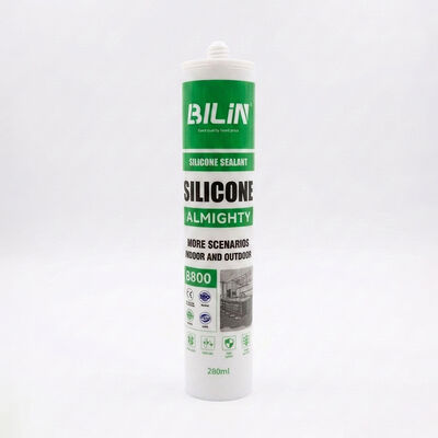Qualidade Um componente Neutro Sealante de silicone de cura Viscosidade forte Ideal para vedação de paredes de cortina de vidro e juntas estruturais fábrica