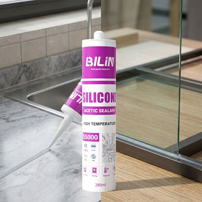 Qualidade Conforme os requisitos dos clientes, selante de silicone acetoxi com sistema de cura de acetoxi adequado para tarefas de vedação e ligação fábrica