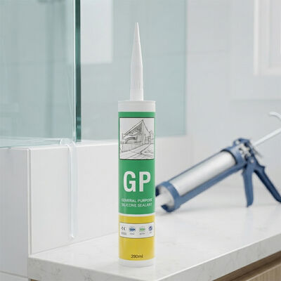 Qualidade Selante de Silicone GP Multiuso à Prova d'Água Cola de Vidro Transparente para Vedação em Construção e Decoração fábrica