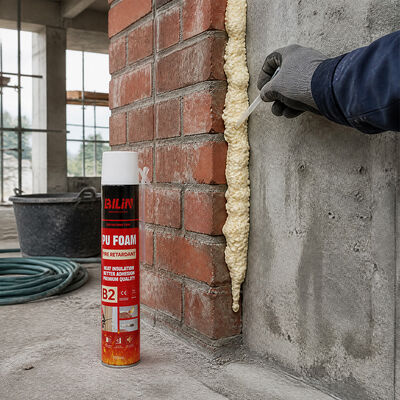 Qualidade Fogo high-density da espuma do plutônio da categoria B2 - espuma resistente do pulverizador do poliuretano para o enchimento de abertura da construção fábrica