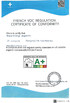 China Zhengzhou Bilin New Materials Manufacturing Co., Ltd. Certificações